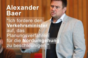 Nordumgehung mit erneuter Verzögerung